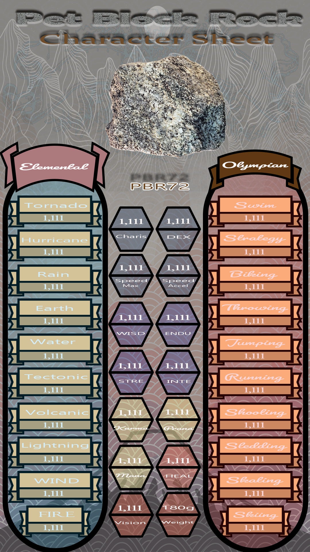 Pet Block Rock PBR72