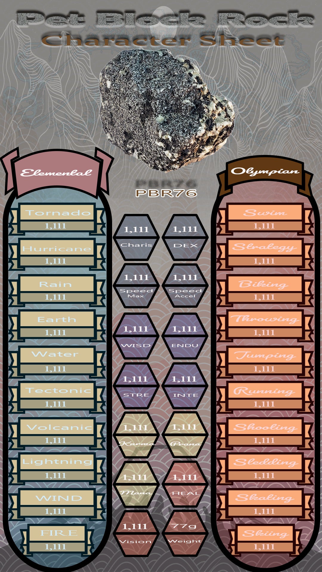 Pet Block Rock PBR76