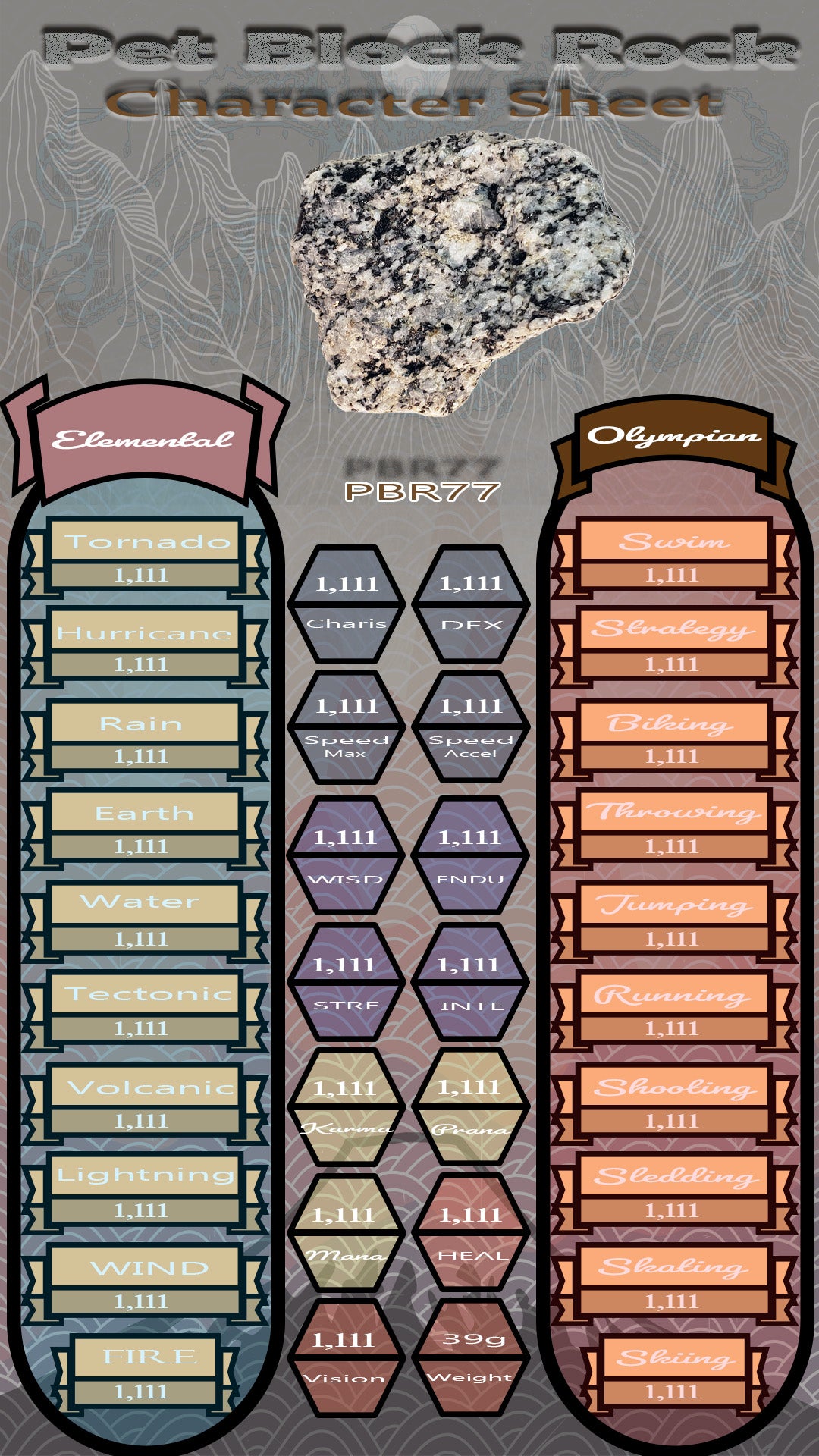 Pet Block Rock PBR77