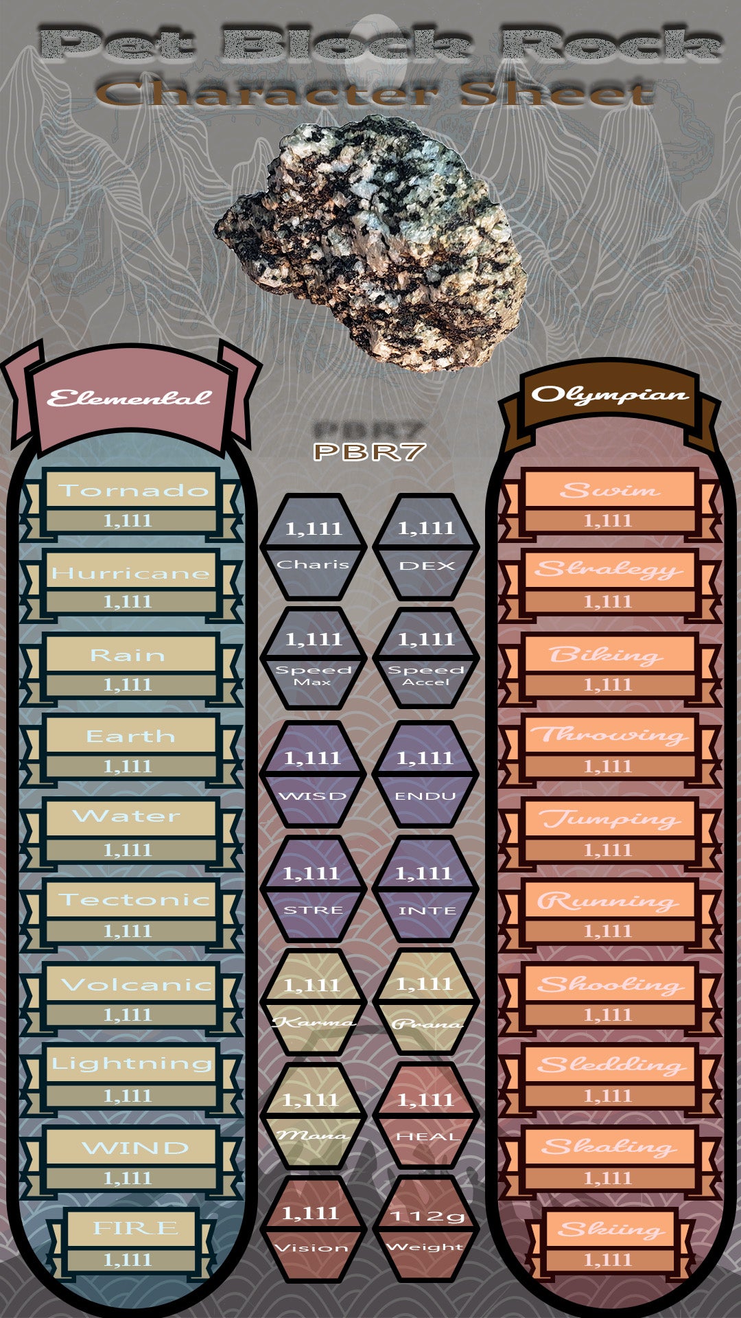 Pet Block Rock PBR7