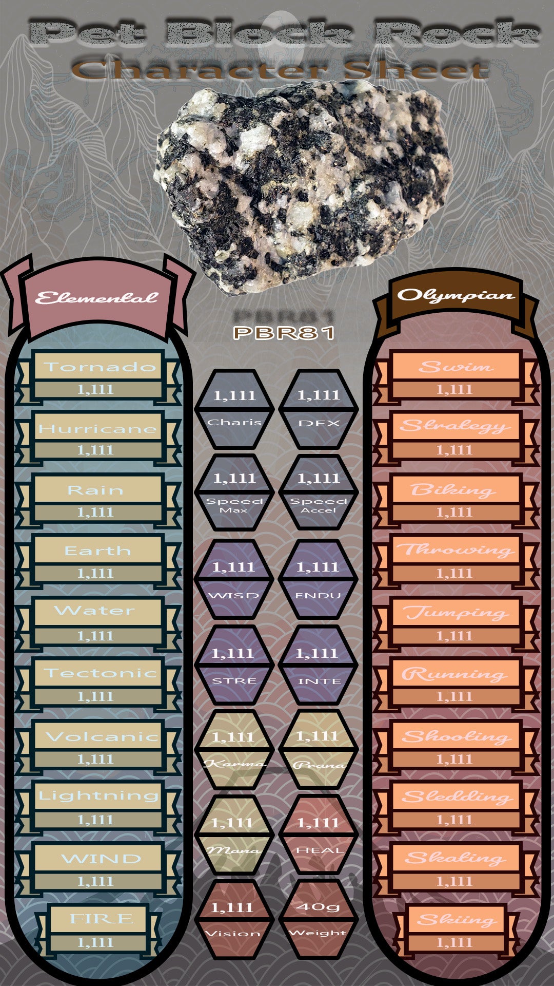 Pet Block Rock PBR81