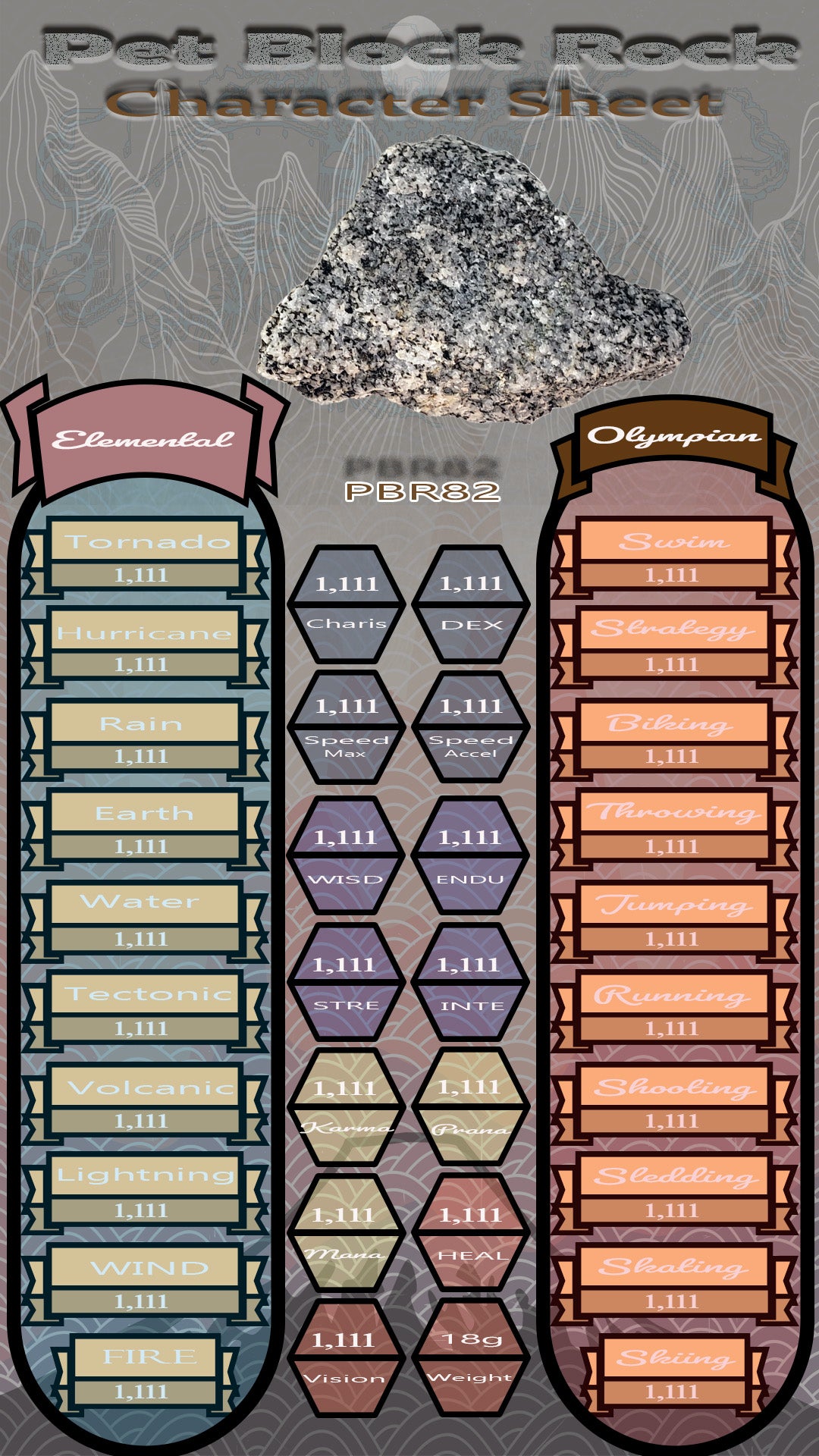 Pet Block Rock PBR82