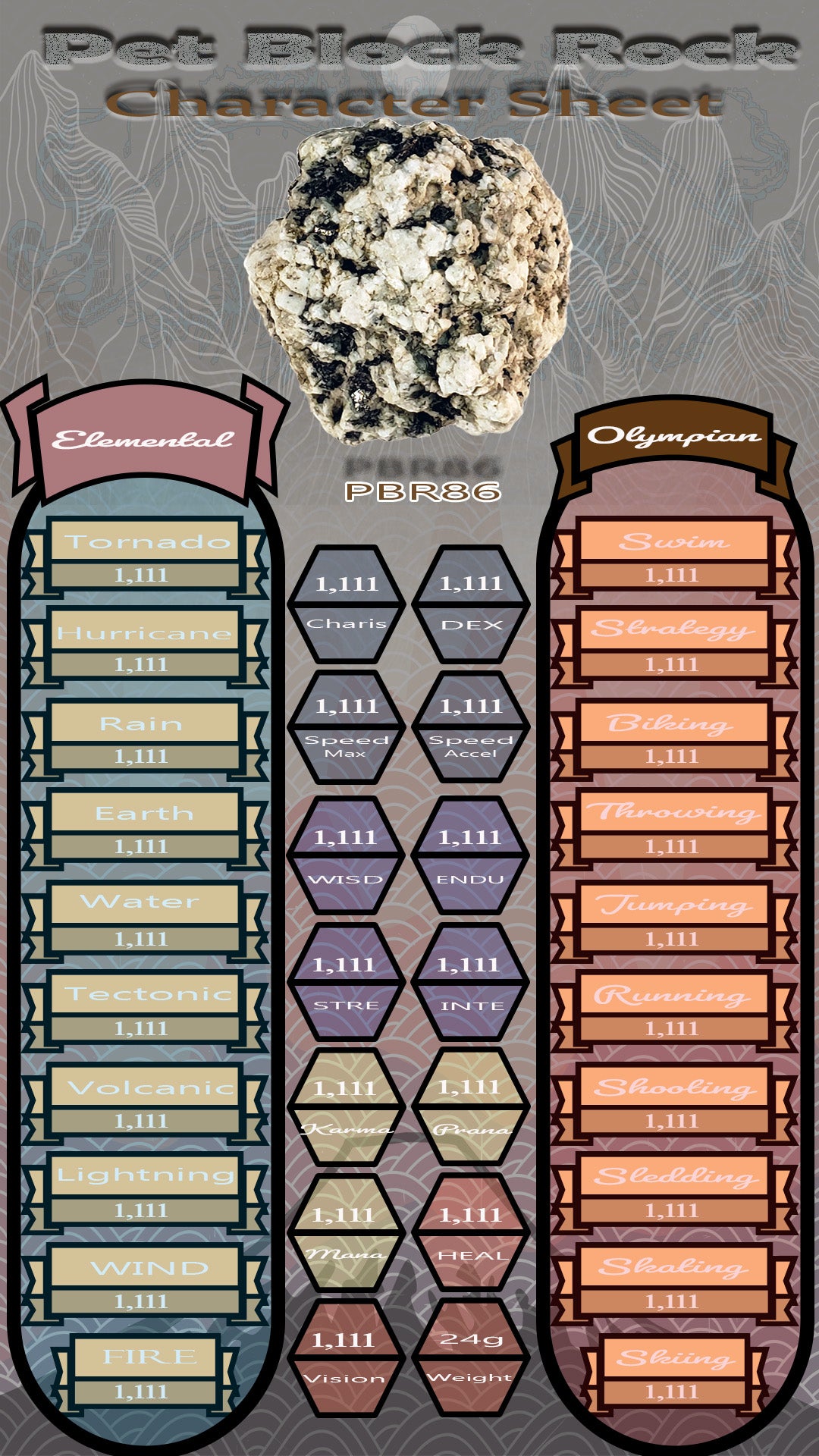 Pet Block Rock PBR86