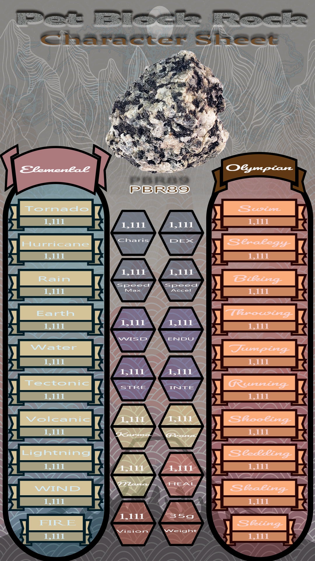 Pet Block Rock PBR89