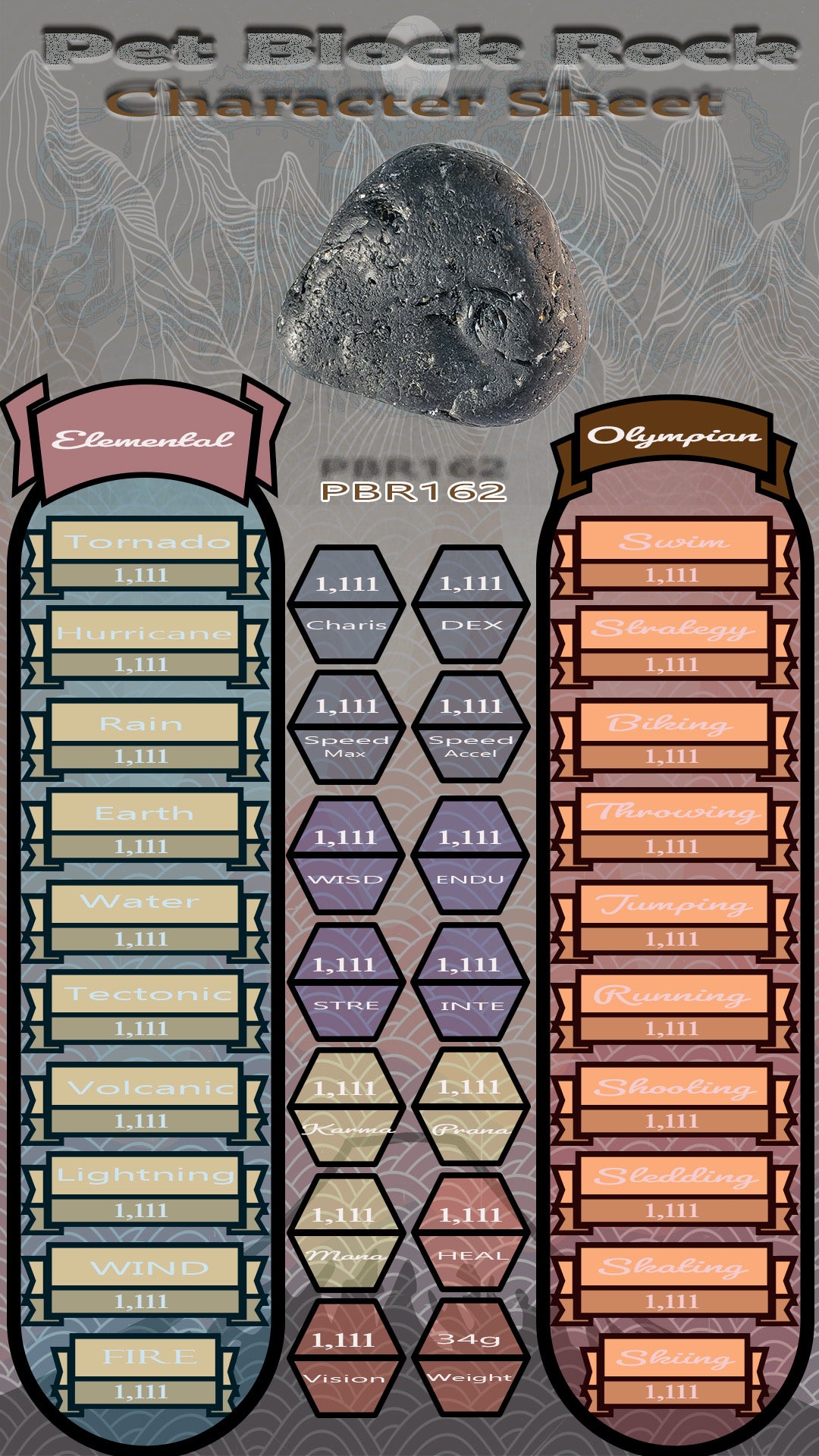 Pet Block Rock PBR162