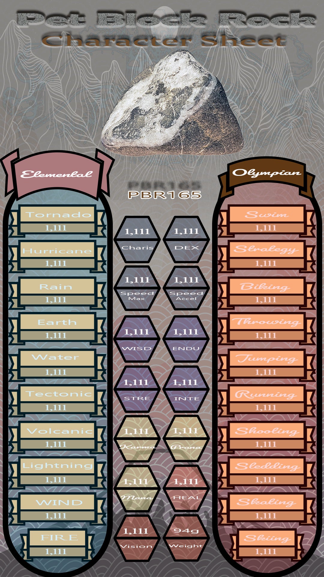 Pet Block Rock PBR165