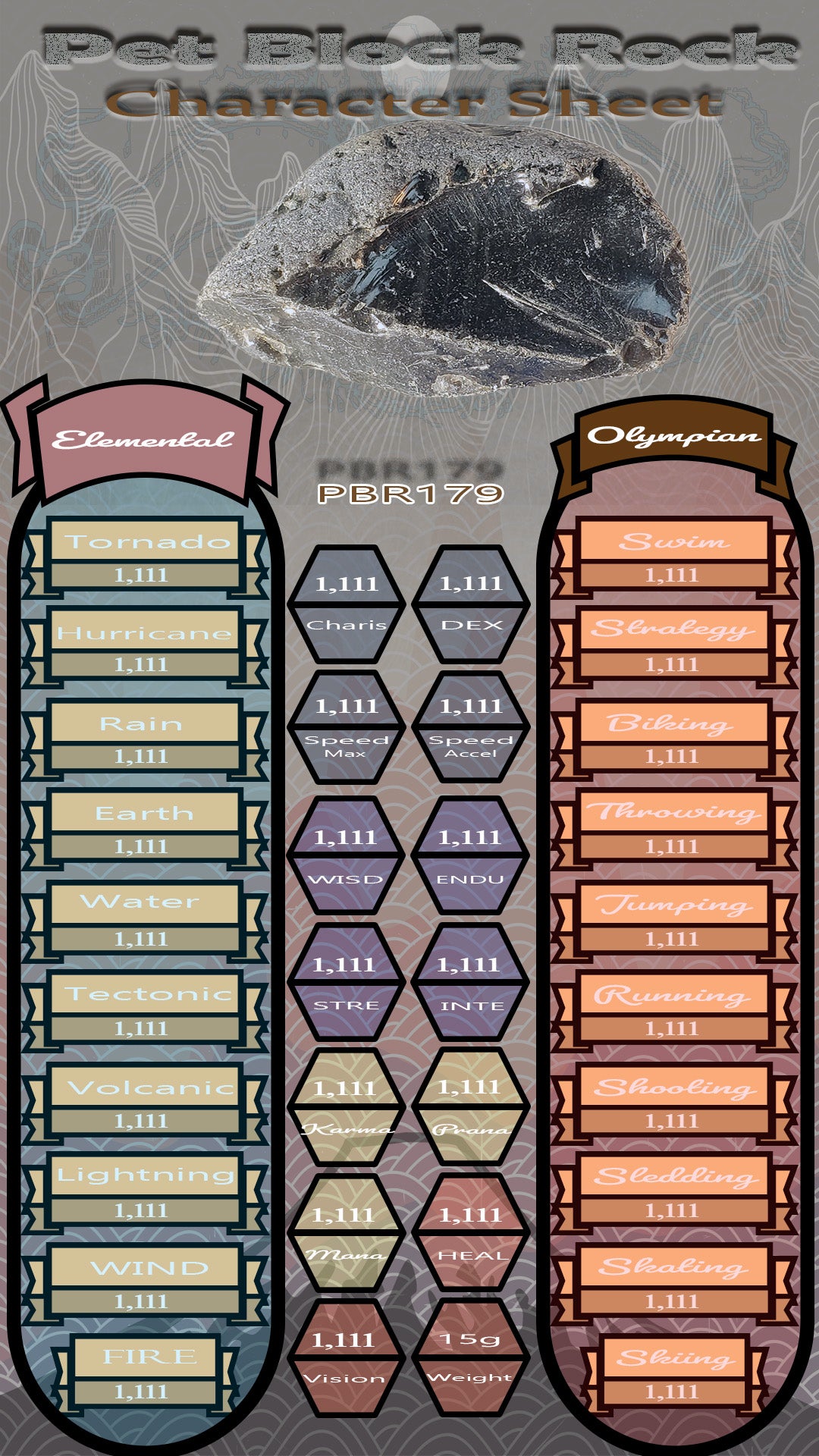 Pet Block Rock PBR179