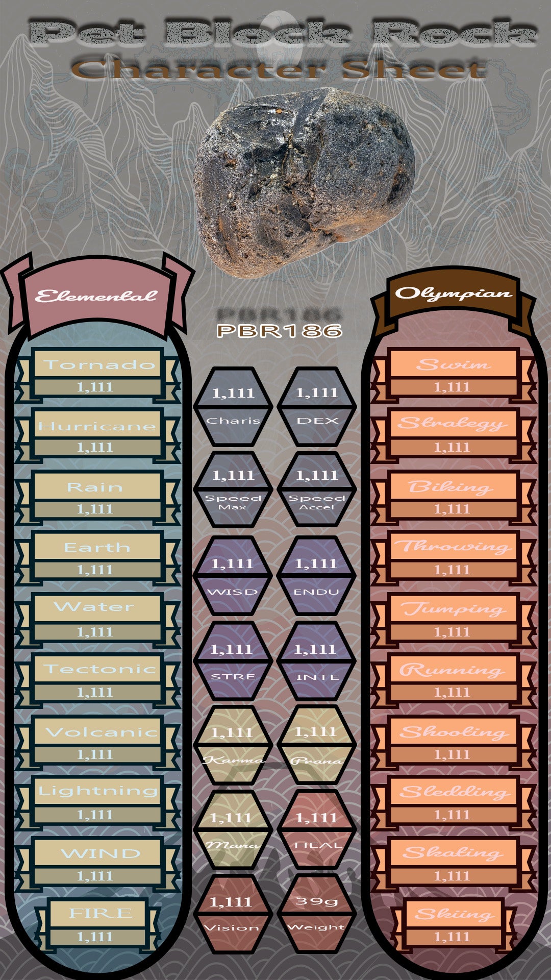 Pet Block Rock PBR186
