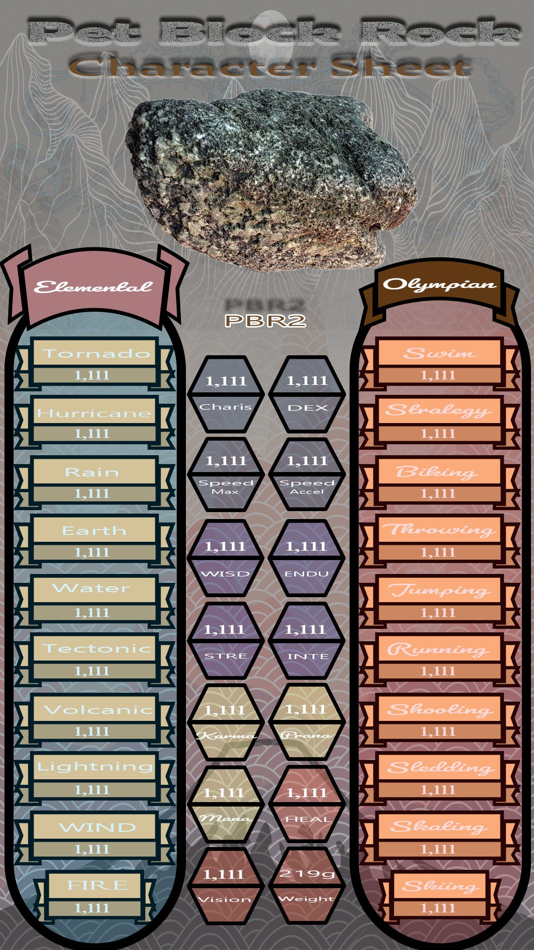 Pet Block Rock PBR2