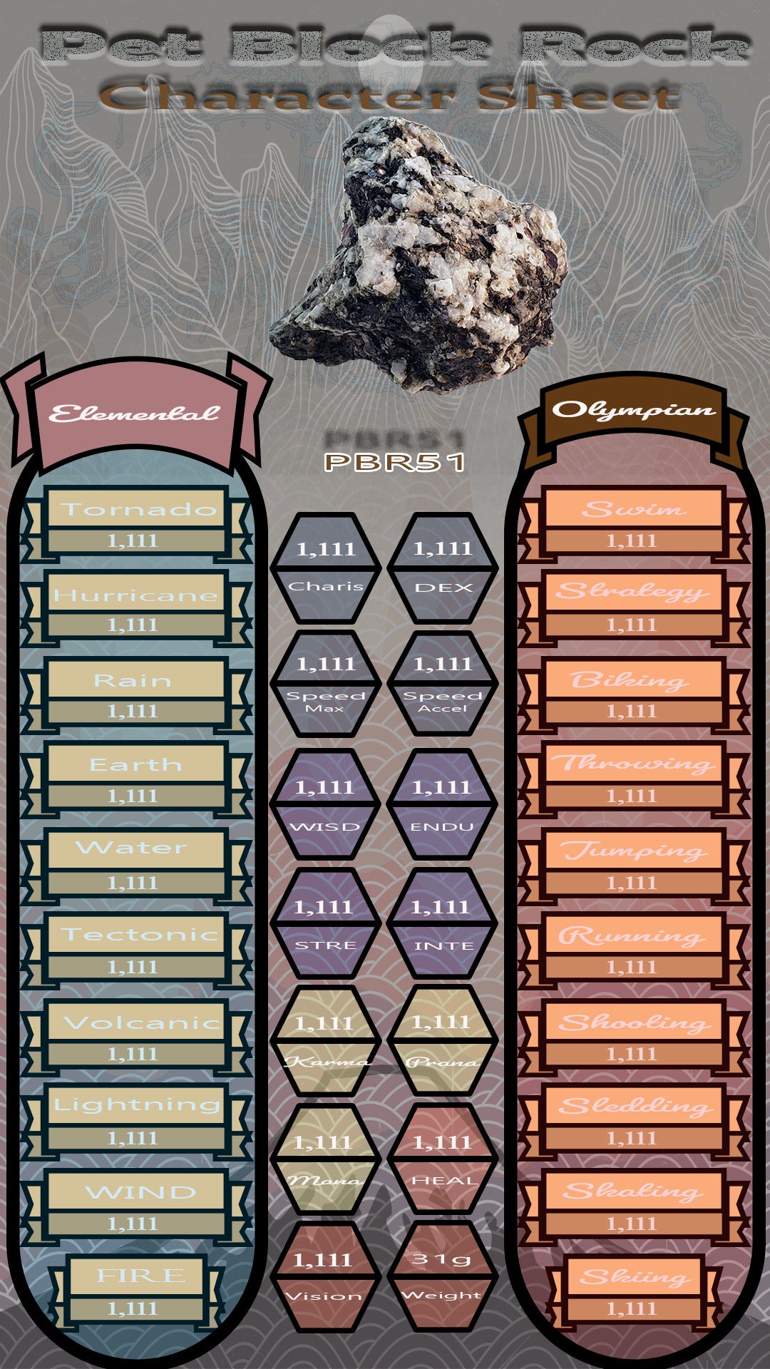 Pet Block Rock PBR51