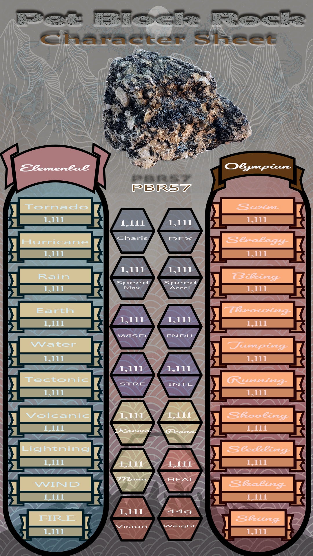 Pet Block Rock PBR57