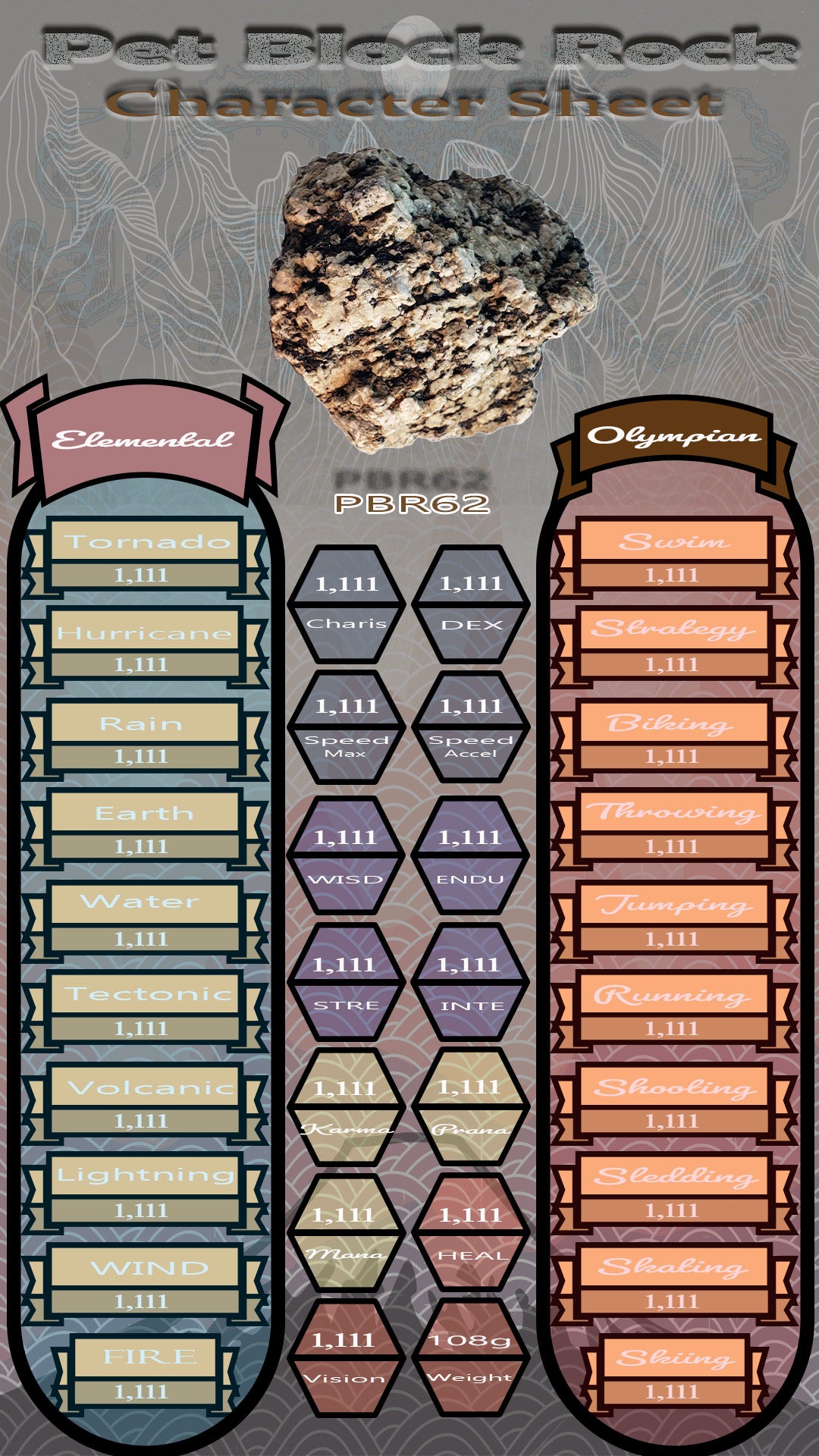 Pet Block Rock PBR62
